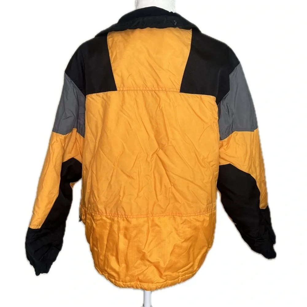 Pacific Trail Vertical Inside Edge Unisex Outwear Parka Jacket Yellow Youth XL